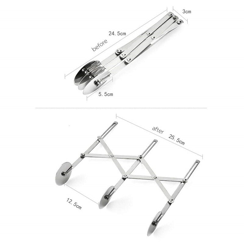 Couteau à pâtes latéral