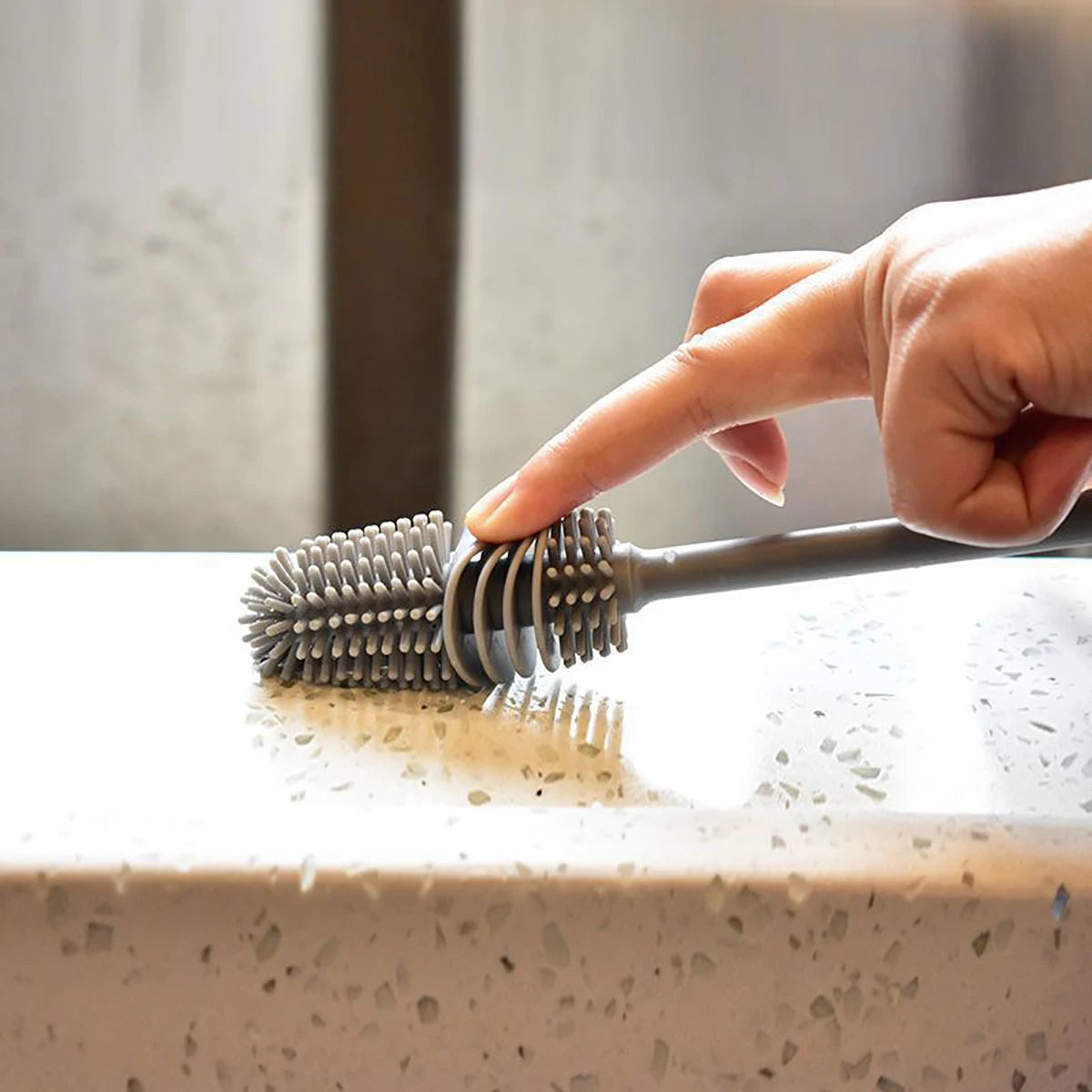 brosse à long manche