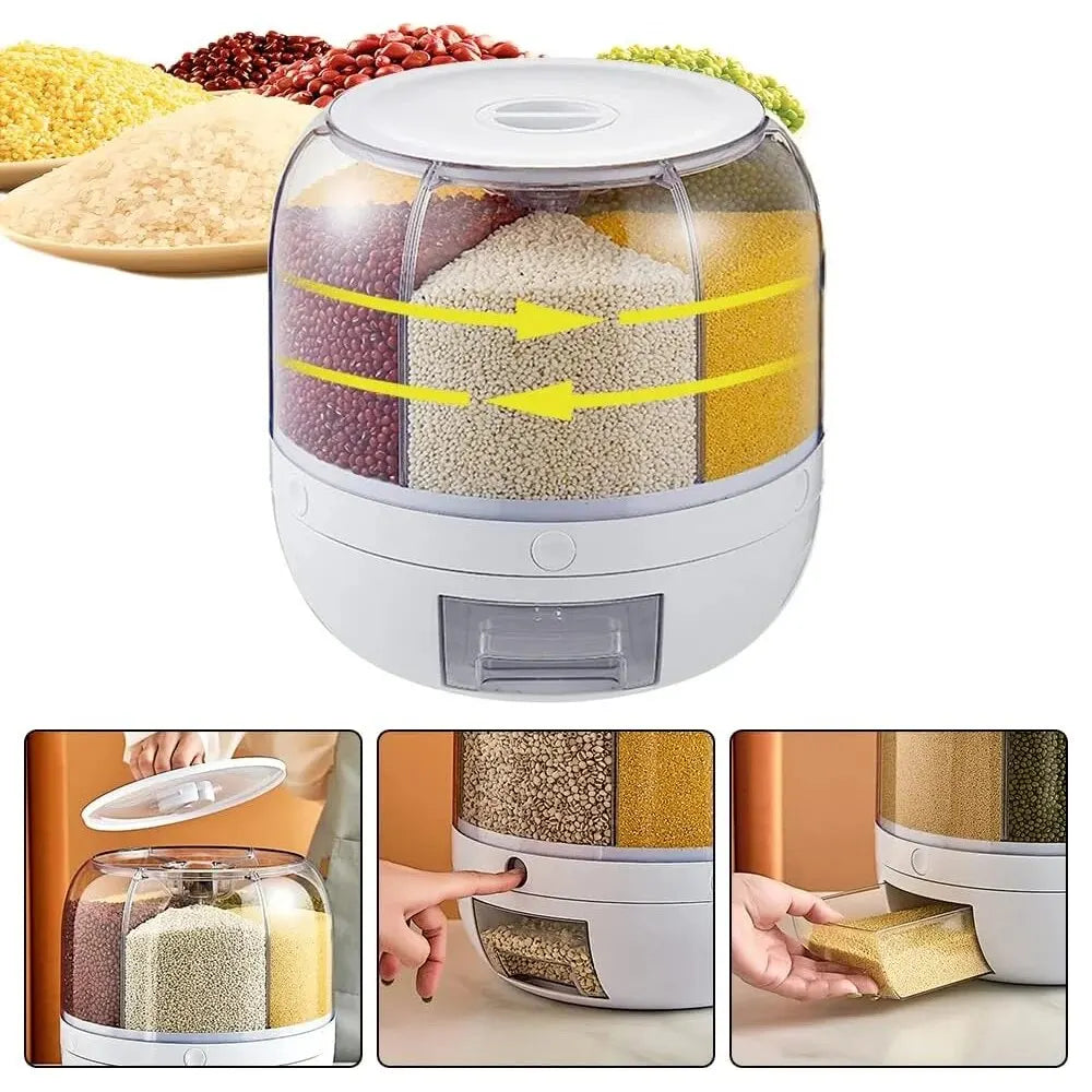 Multiple food dispenser