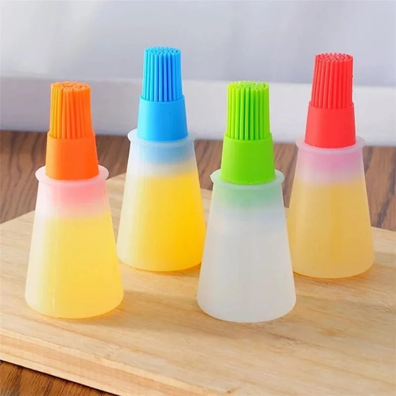 Silicone oil bottle