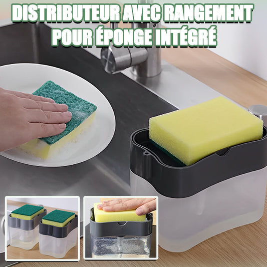 rangement d'éponge à réservoir