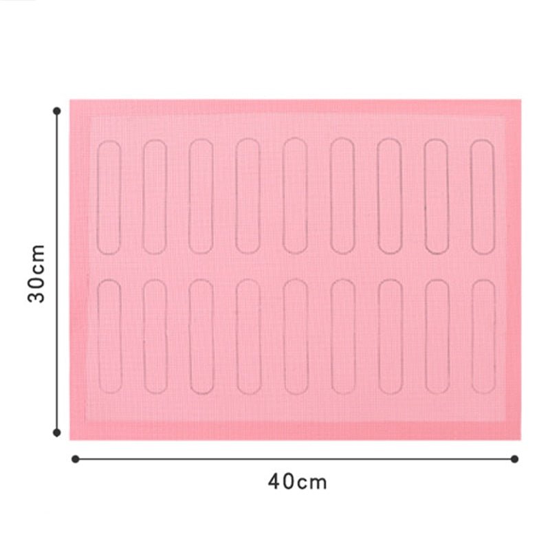 Tapis de cuisson antiadhésif en Silicone et fibre de verre perforé 40x30cm - Cuisinalaise